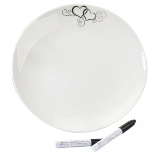 Lillian Rose Round Signing Platter with 2 Pens LLRS1045